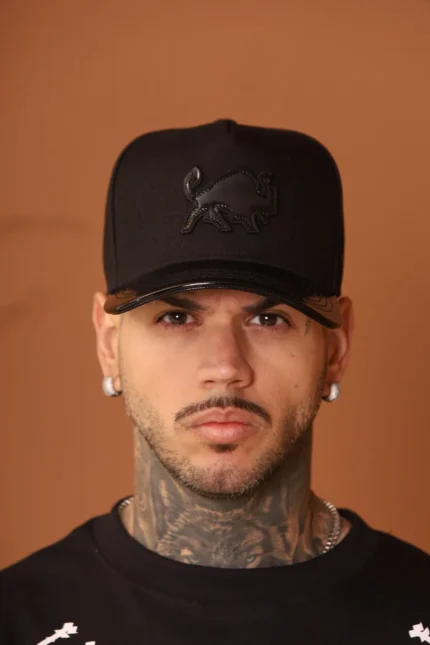 Boné Effel Snapback Preto