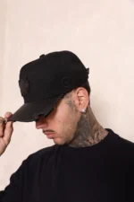 Boné Effel Snapback Preto com abridor - Imagem 5