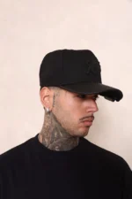 Boné Effel Snapback Preto com abridor - Imagem 3