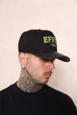 Boné Effel Snapback Preto - Imagem 3
