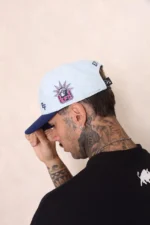 Boné Effel Snapback Azul - Imagem 2