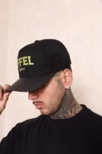 Boné Effel Snapback Preto - Imagem 2