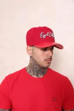 Boné Effel Snapback Vermelho - Imagem 2