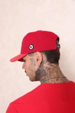 Boné Effel Snapback Vermelho - Imagem 4