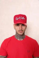 Boné Effel Snapback Vermelho
