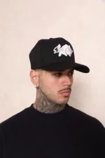 Boné Effel Snapback Preto - Imagem 2