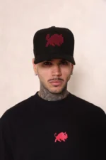 Boné Effel Snapback Preto
