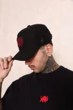 Boné Effel Snapback Preto - Imagem 4