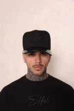 Boné Effel Snapback Preto