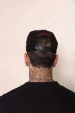 Boné Effel Snapback Preto - Imagem 3