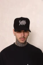Boné Effel Snapback Preto