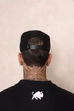 Boné Effel Snapback Preto - Imagem 3