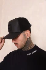 Boné Effel Snapback Preto - Imagem 2