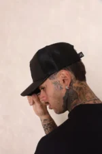Boné Effel Snapback Preto - Imagem 4