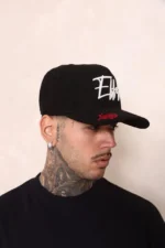 Boné Effel Snapback Preto - Imagem 5