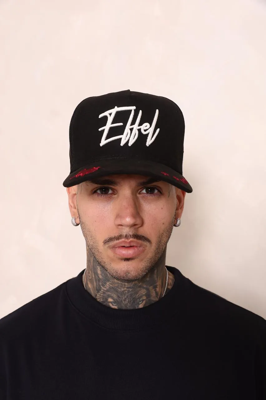 WhatsApp Image 2026-09-30 at 11.44.00 (3) Boné Effel Snapback Preto - Imagem 1