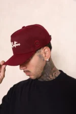 Boné Effel Snapback Bordo - Imagem 4