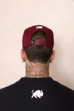 Boné Effel Snapback Bordo - Imagem 3