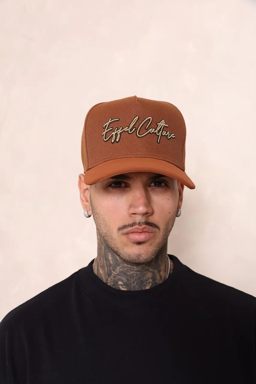 WhatsApp Image 2026-09-30 at 11.44.04 Boné Effel Snapback Caramelo - Imagem 1