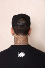 Boné Effel Snapback Preto - Imagem 4