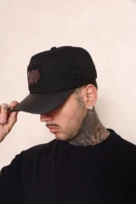Boné Effel Snapback Preto - Imagem 5