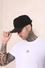 Boné Effel Snapback Preto - Imagem 4