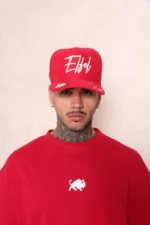 Boné Effel Snapback Vermelho