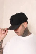 Boné Effel Snapback Preto - Imagem 5