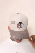 Boné Effel Snapback Cinza - Imagem 4