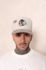 Boné Effel Snapback Cinza