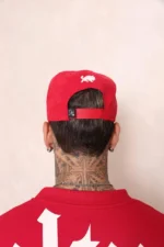 Boné Effel Snapback Vermelho - Imagem 5