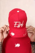 Boné Effel Snapback Vermelho - Imagem 3