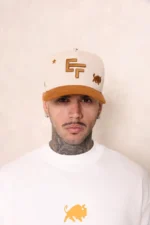 Boné Effel Snapback Areia