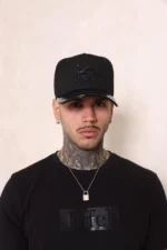 Boné Effel Snapback Preto