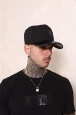 Boné Effel Snapback Preto - Imagem 2