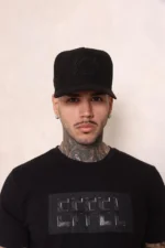 Boné Effel Snapback Preto