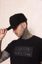 Boné Effel Snapback Preto - Imagem 4