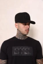 Boné Effel Snapback Preto - Imagem 2